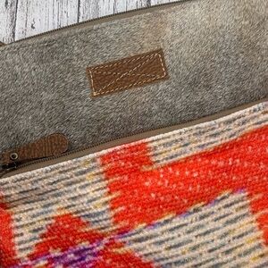 Myra Colorful Wool,‎ Leathered and Faux Haired Crossbody